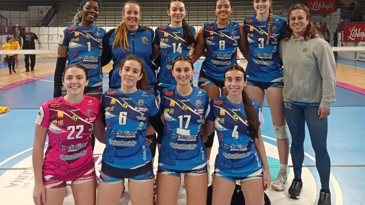 Mairena V&oacute;ley - La Laguna.| MAIRENA VOLEY CLUB