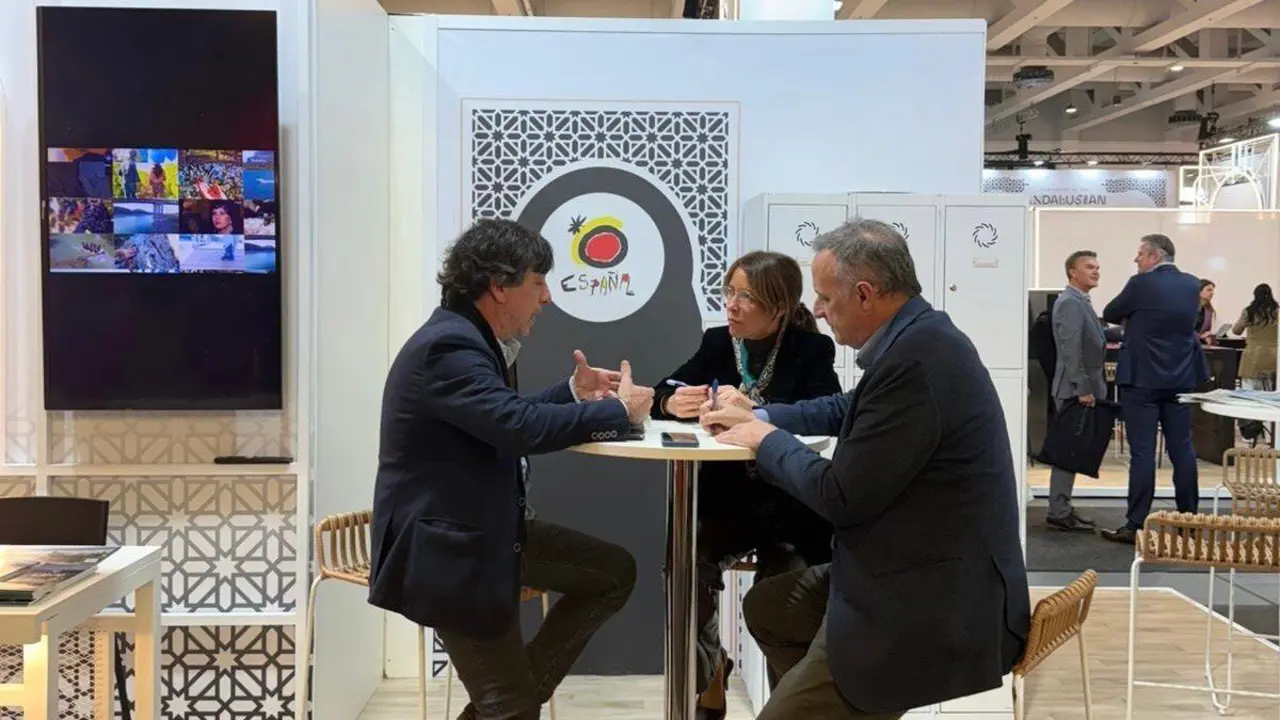 La delegada de Turismo de C&oacute;rdoba, Mari&aacute;n Aguilar, asiste a la ITB de Berl&iacute;n, una de las principales ferias tur&iacute;sticas del mundo.