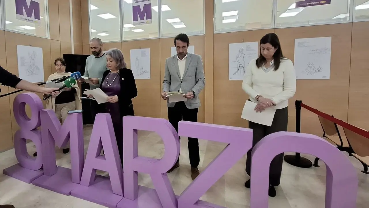 Acto por el 8M en la Subdelegaci&oacute;n del Gobierno en Cadiz. | Subdelegaci&oacute;n del Gobierno en C&aacute;diz.