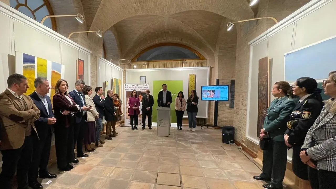 El acto con motivo del 8M en la Diputaci&oacute;n de Ja&eacute;n. - Foto: Administraci&oacute;n provincial