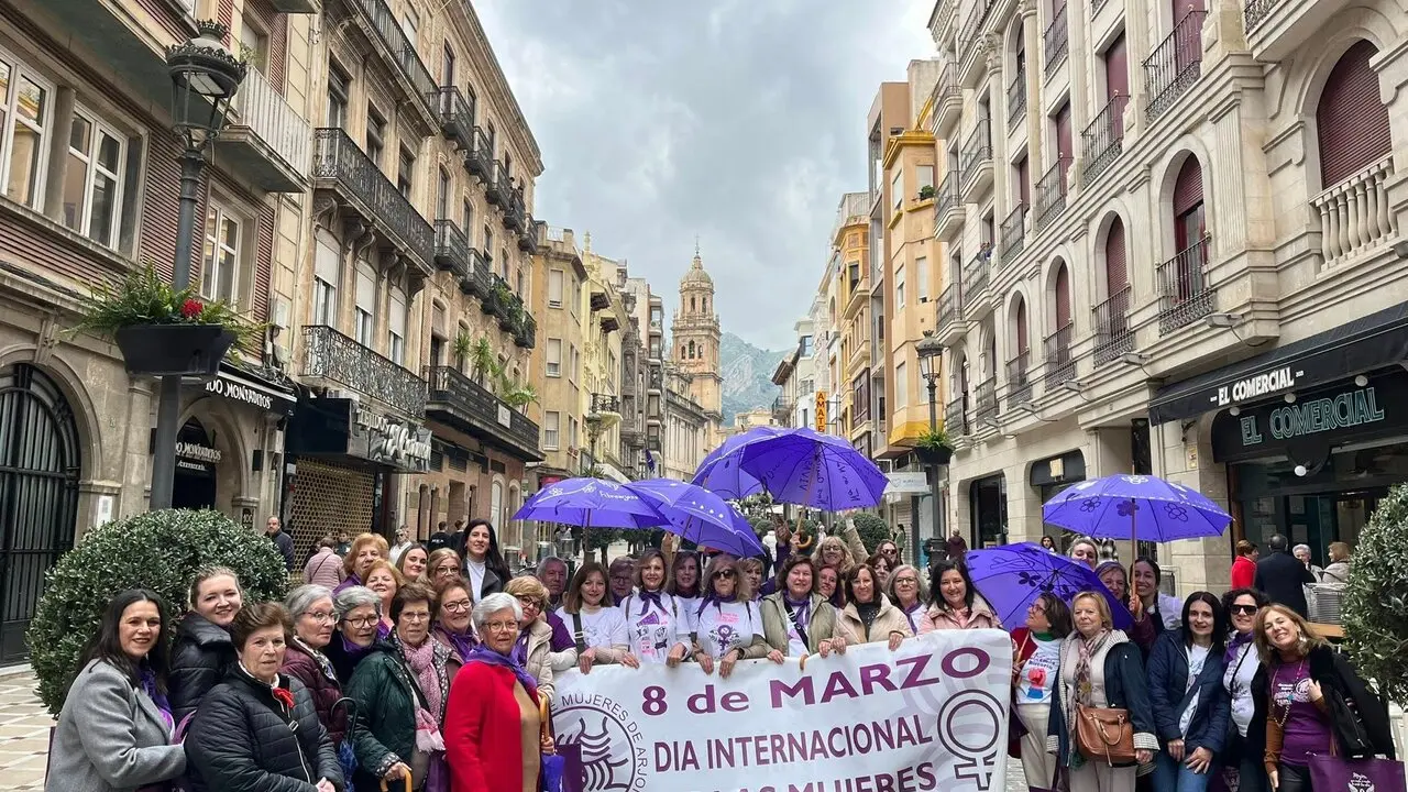 Asociaci&oacute;n Zaida en la marcha del 8m en Ja&eacute;n. | Ayuntamiento de Arjona
