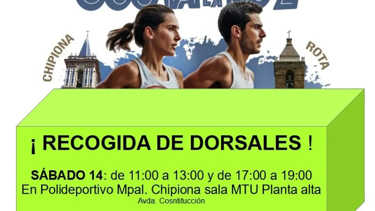 La Media Marat&oacute;n Costa de la Luz entre Chipiona y Rota agota sus 600 dorsales en su 39&ordf; edici&oacute;n