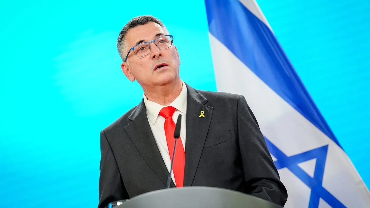 El ministro de Exteriores de Israel, Gideon Saar. | Europa Press.