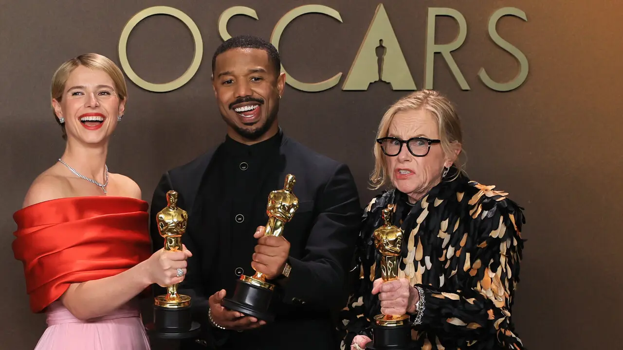 Jessie Buckley, Michael B. Jordan y Amy Madigan, premios de interpretaci&oacute;n en los Oscar |  EFE/ Armando Arorizo