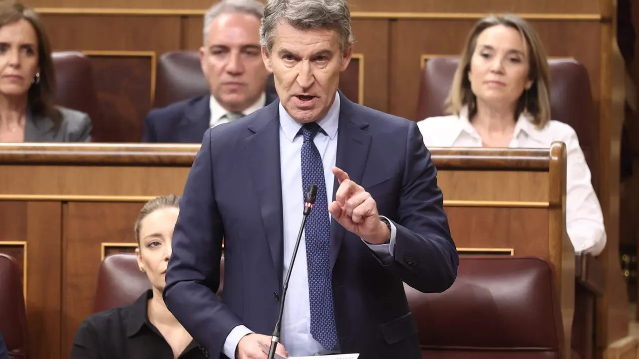 El presidente del Partido Popular, Alberto N&uacute;&ntilde;ez Feij&oacute;o. | Europa Press.