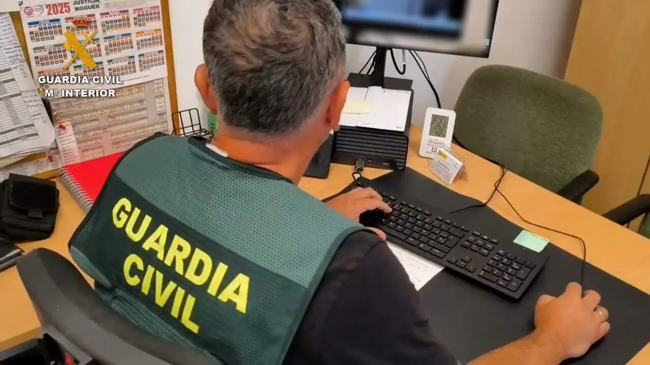 Imagen de archivo de un efectivo de la Guardia Civil. | Guardia Civil.