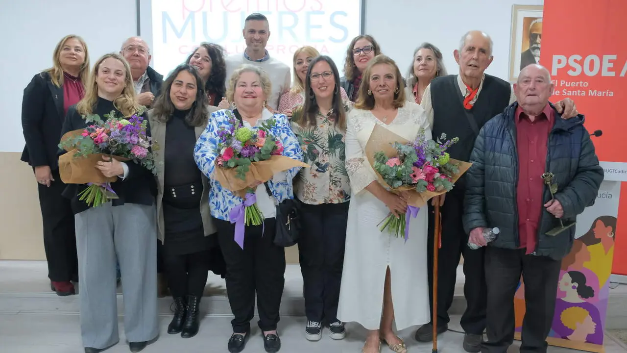 Premios del PSOE Mujeres con Luz Propia 2026. | VIVA