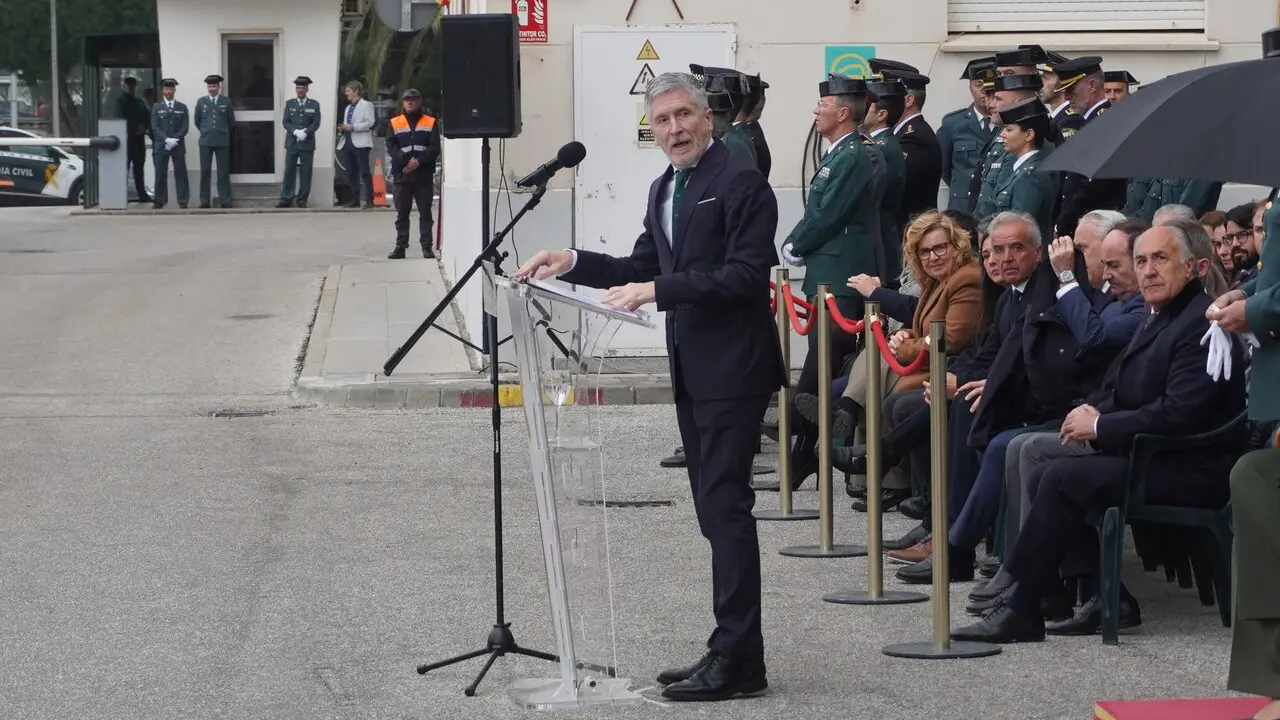 Fernando Grande Marlaska, en Algeciras | VIVA