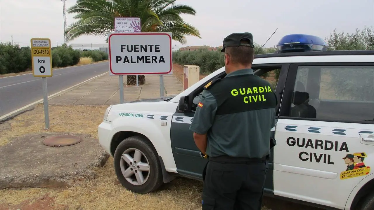 Guardia Civil en Fuente Palmera.