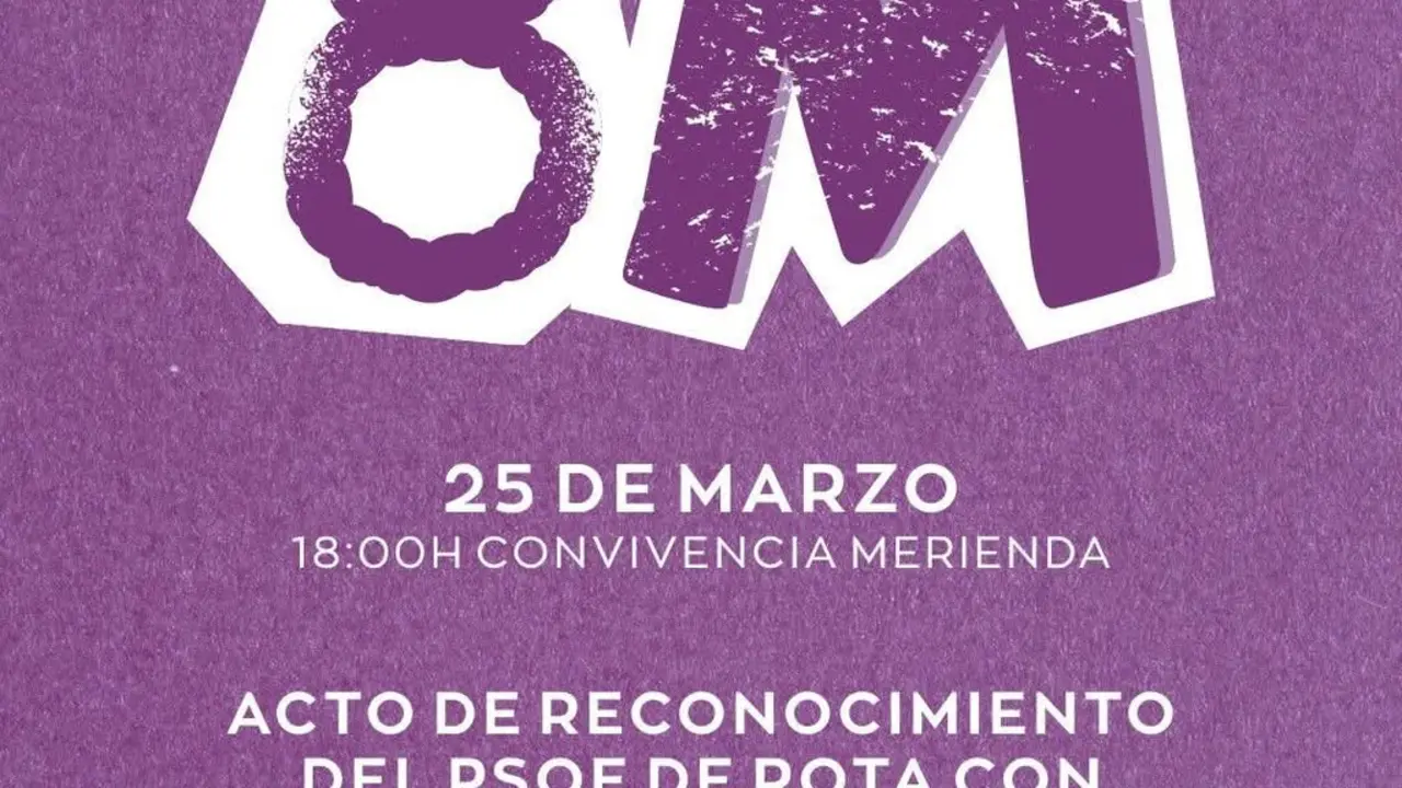 El PSOE de Rota reconoce a Carmen Lanagr&aacute;n y Laura ''Pirri'' en un acto de convivencia por el 8M
