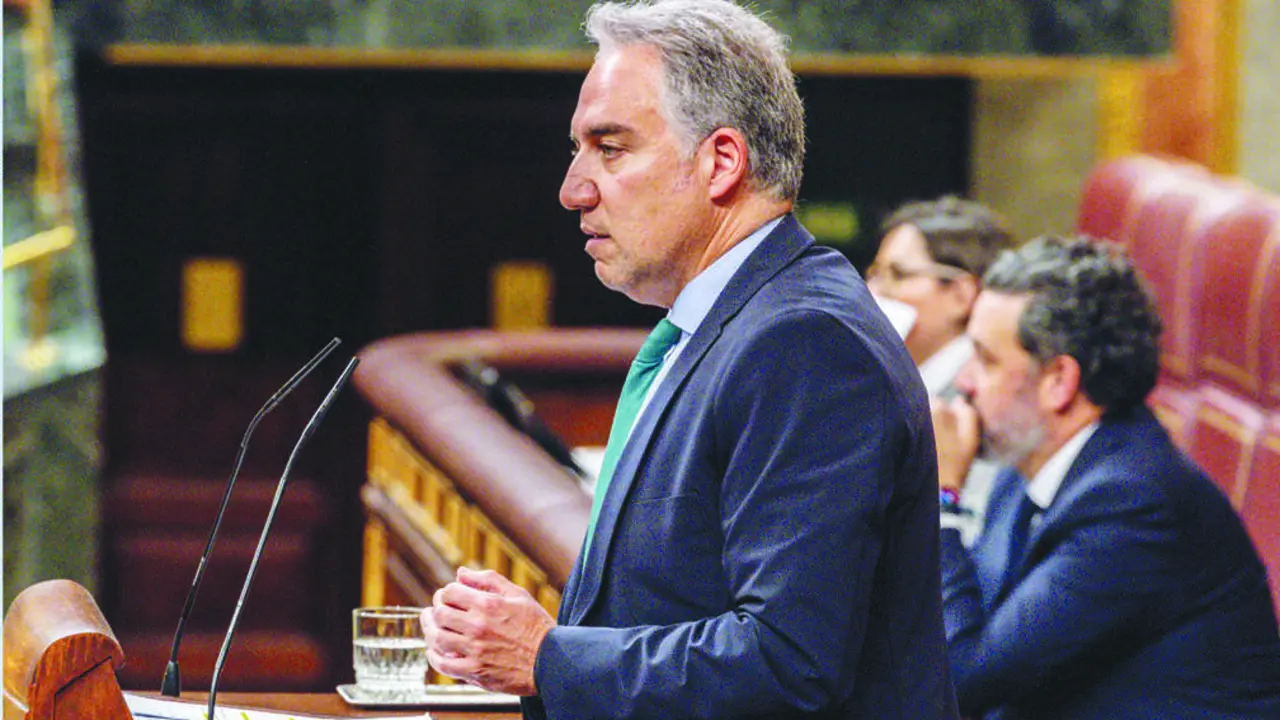 El&iacute;as Bendodo en el Congreso./Europa Press.