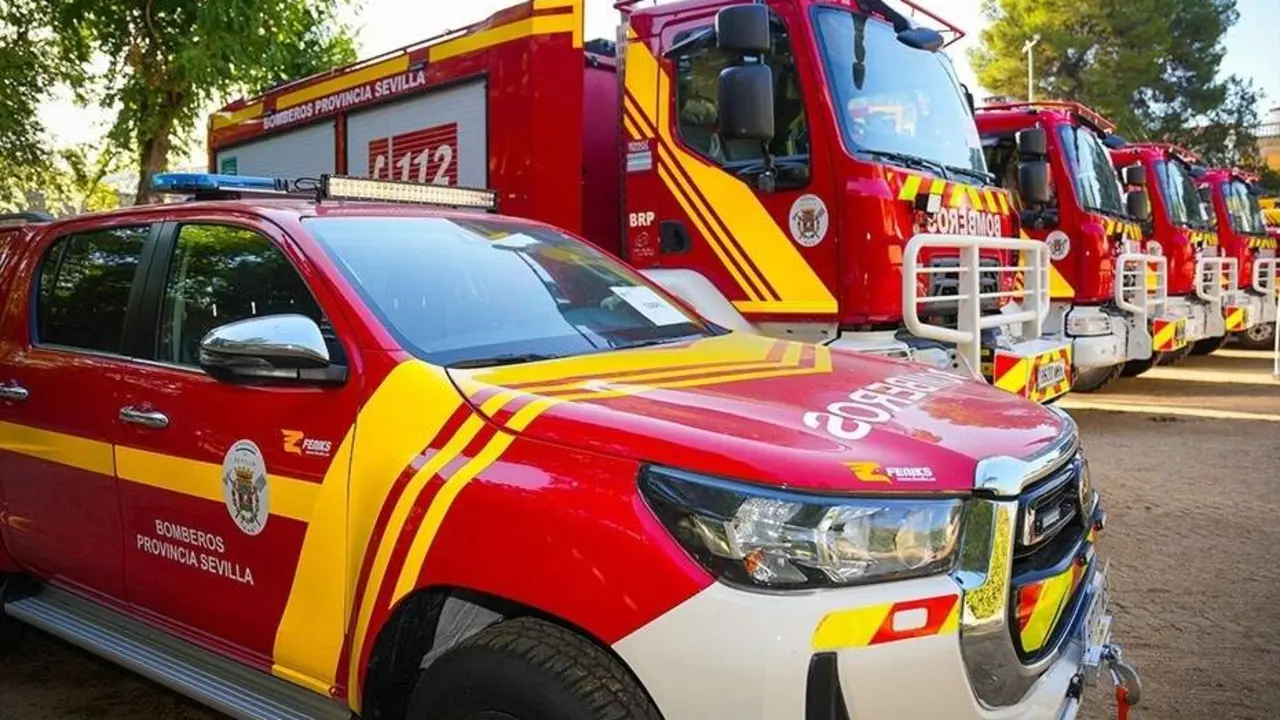 Bomberos de la Diputaci&oacute;n de Sevilla.| DIPUTACION