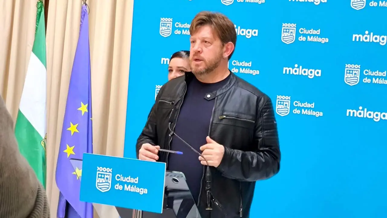 El portavoz de Con M&aacute;laga./VM.