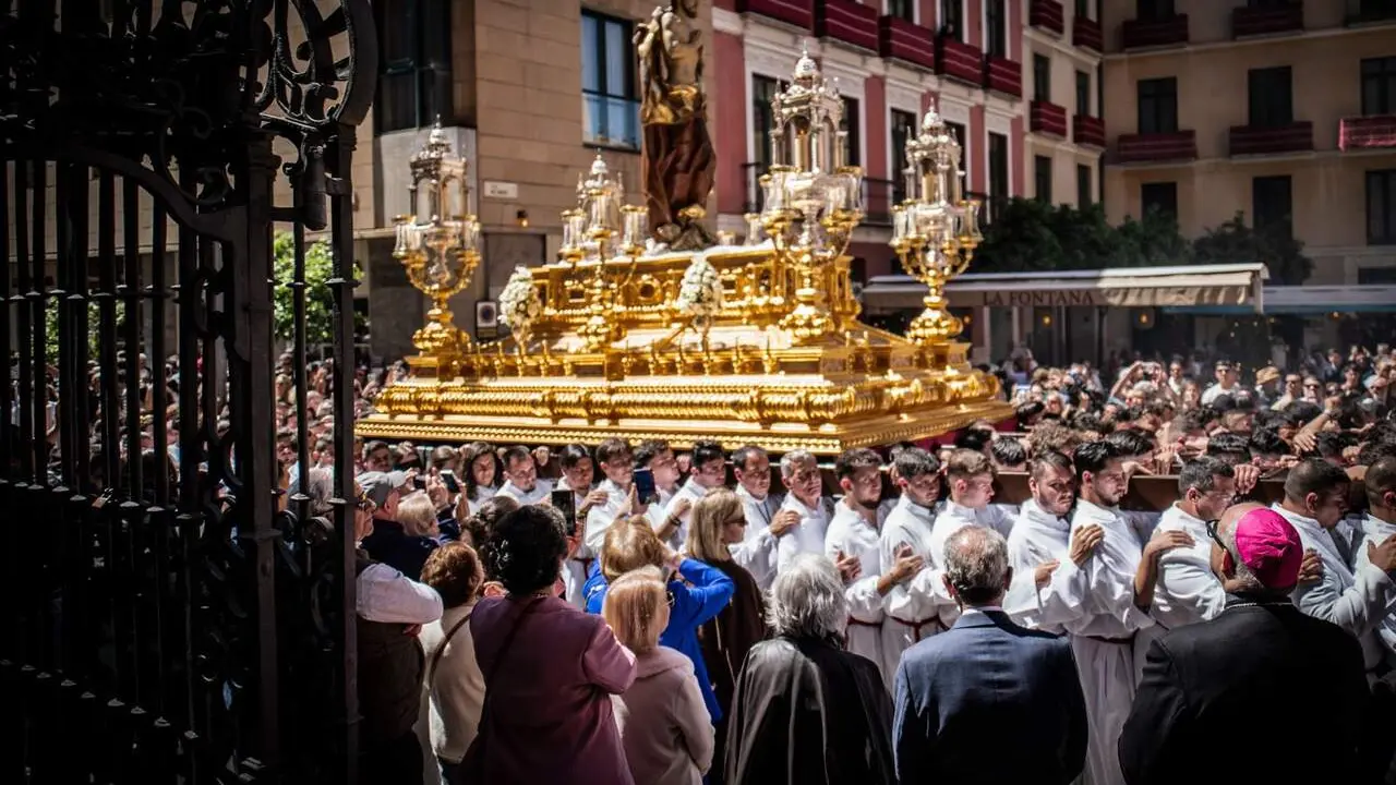 Broche a la Semana Santa con el Resucitado./Ayto. M&aacute;laga.