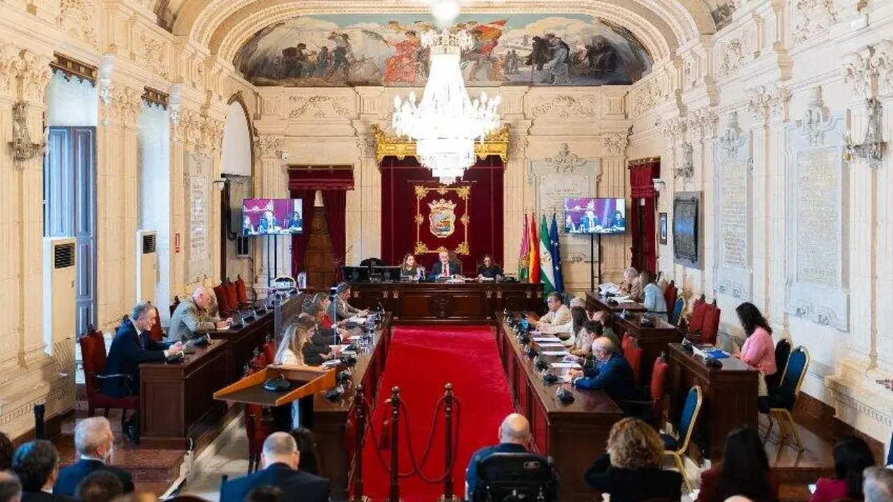 Asamblea del Consejo Social./Ayto. M&aacute;laga.