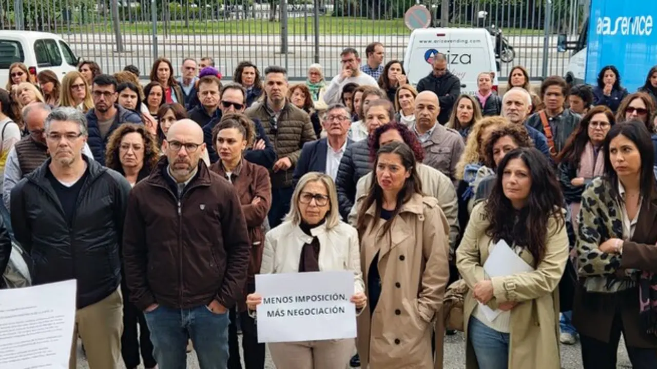 Protesta sindical./CSIF.