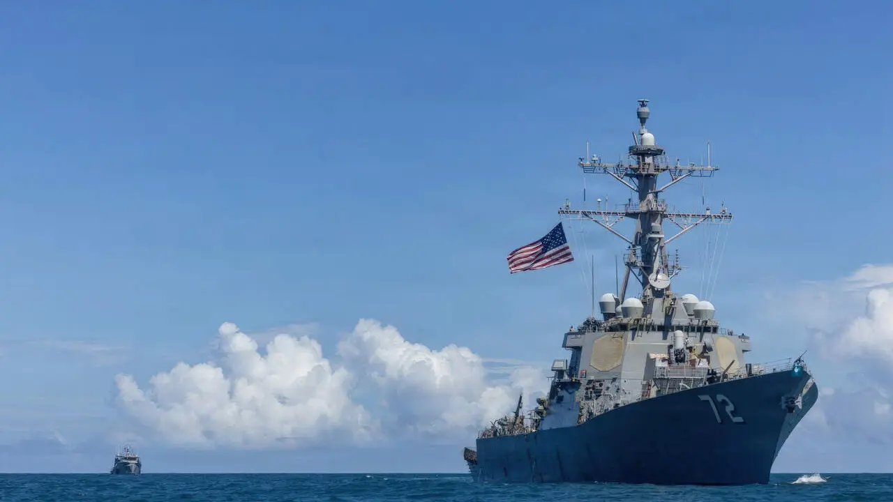 El destructor 'USS Winston S. Churchill'. | Europa Press.