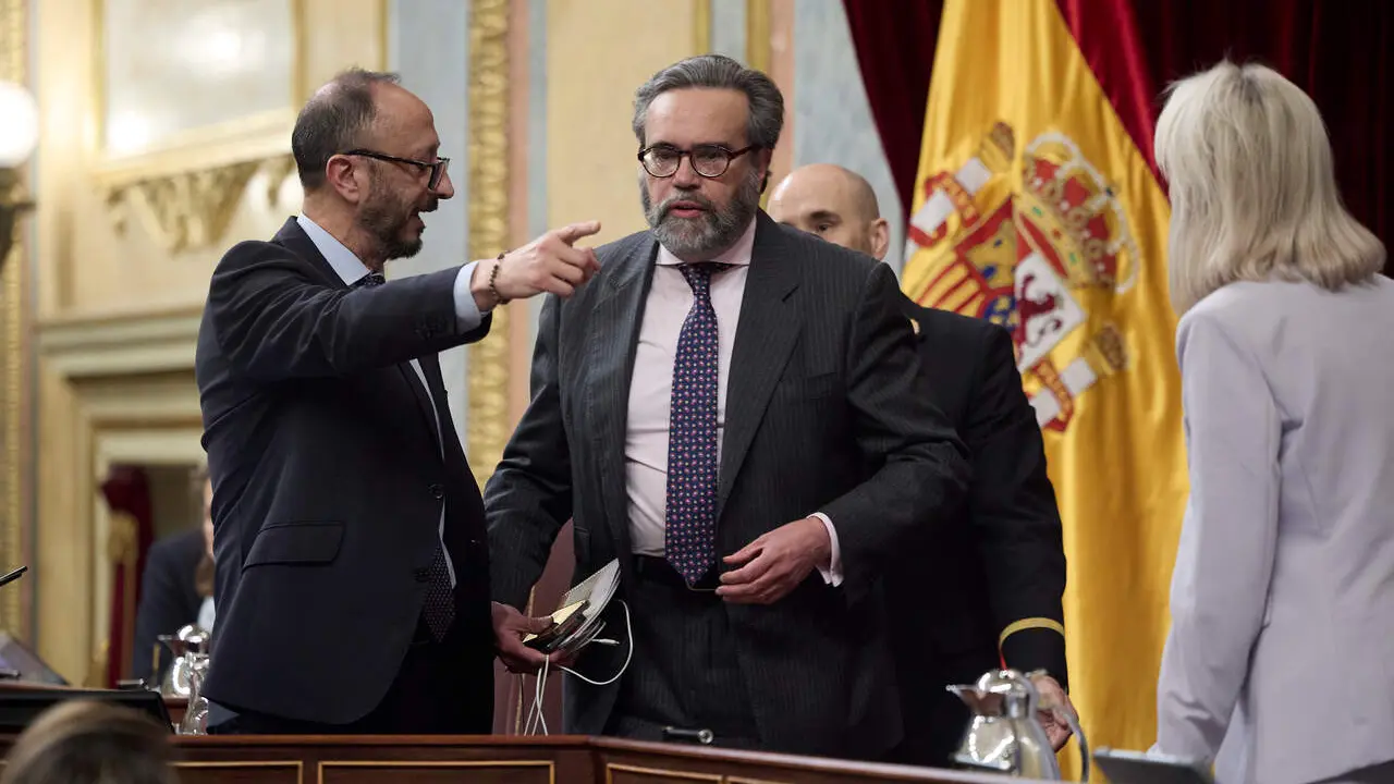 Rifirrafe vivido hace unos d&iacute;as en el Congreso de los Diputados. | Europa Press.