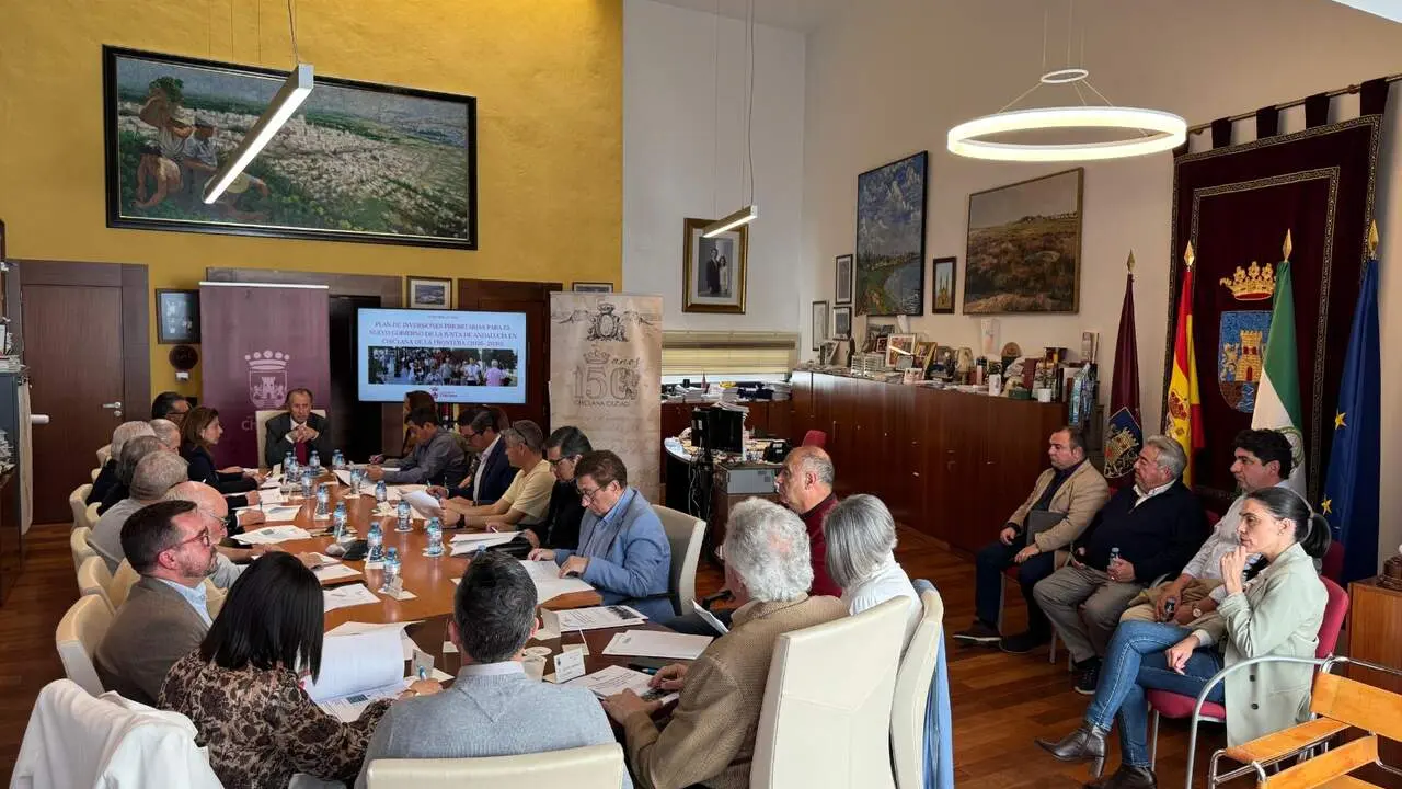 Reuni&oacute;n del Plan Municipal de Inversiones.
