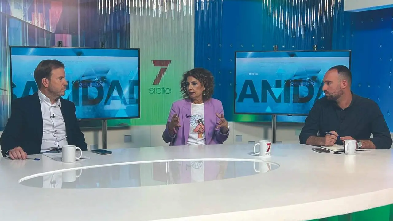 Mar&iacute;a Jes&uacute;s Montero durante su entrevista en Acento Andaluz. | 7TV