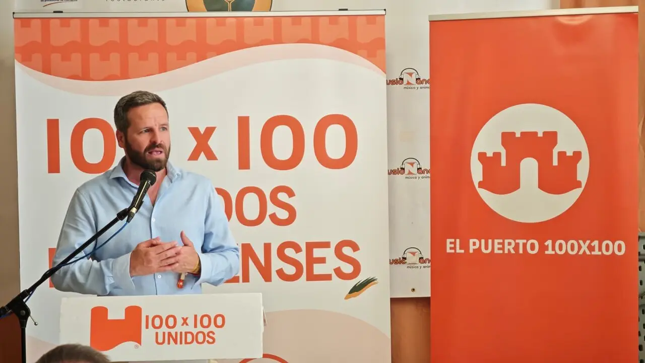 El portavoz de Uni&oacute;n Portuense, Javier Botella Franco. | Naveiro