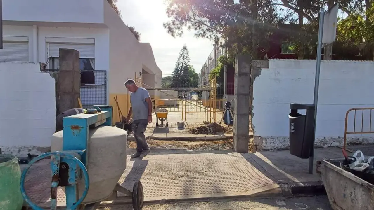 Obras de mejora en el CEIP Al &Aacute;ndalus.