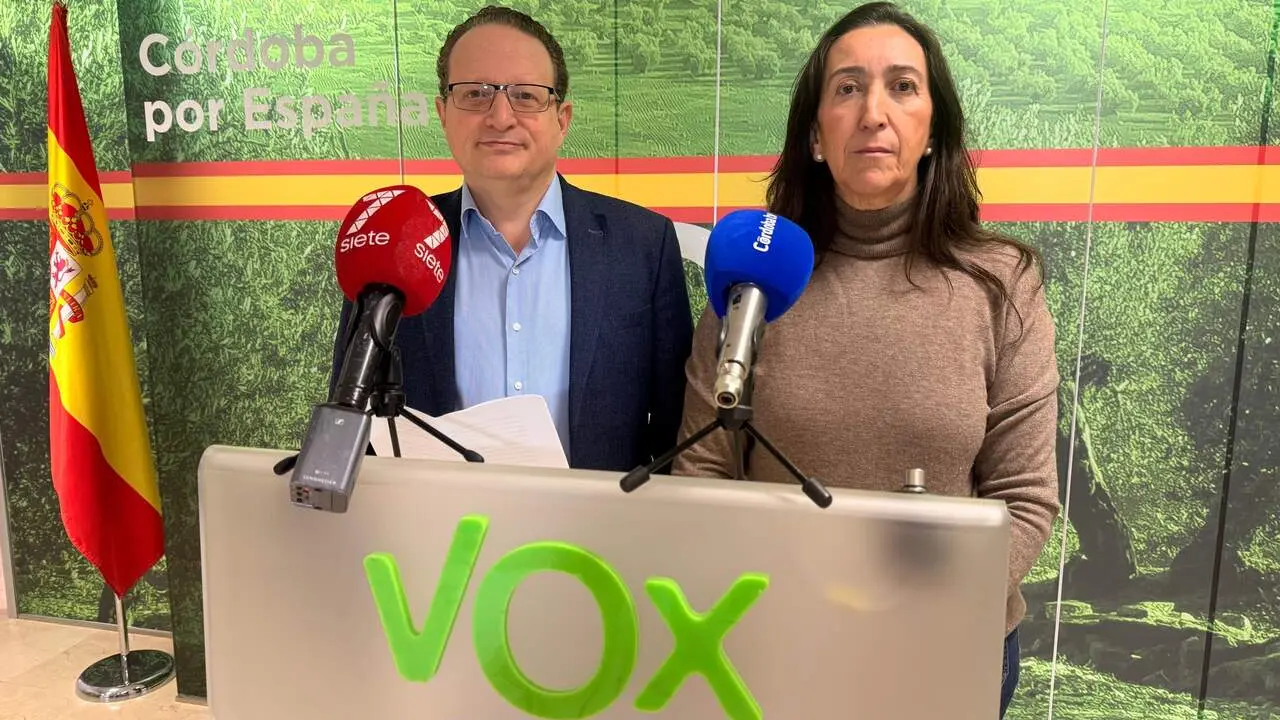 Paula Badanelli en la sede de Vox C&oacute;rdoba | EP