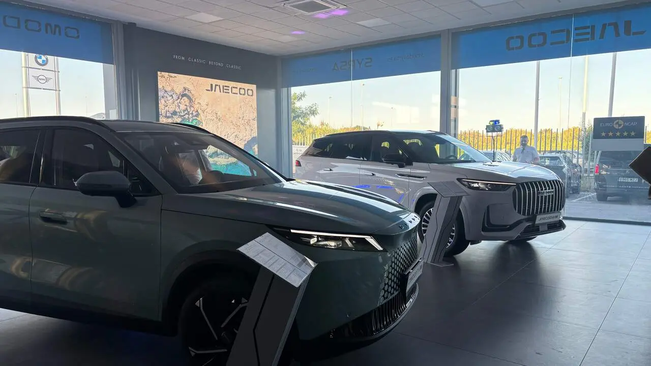 Los nuevos modelos presentados este jueves en las instalaciones Omoda Jaeco de El Fresno - J.M.
