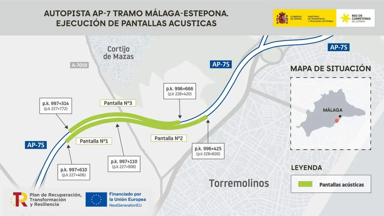 El tramo afectado por las obras | VIVA