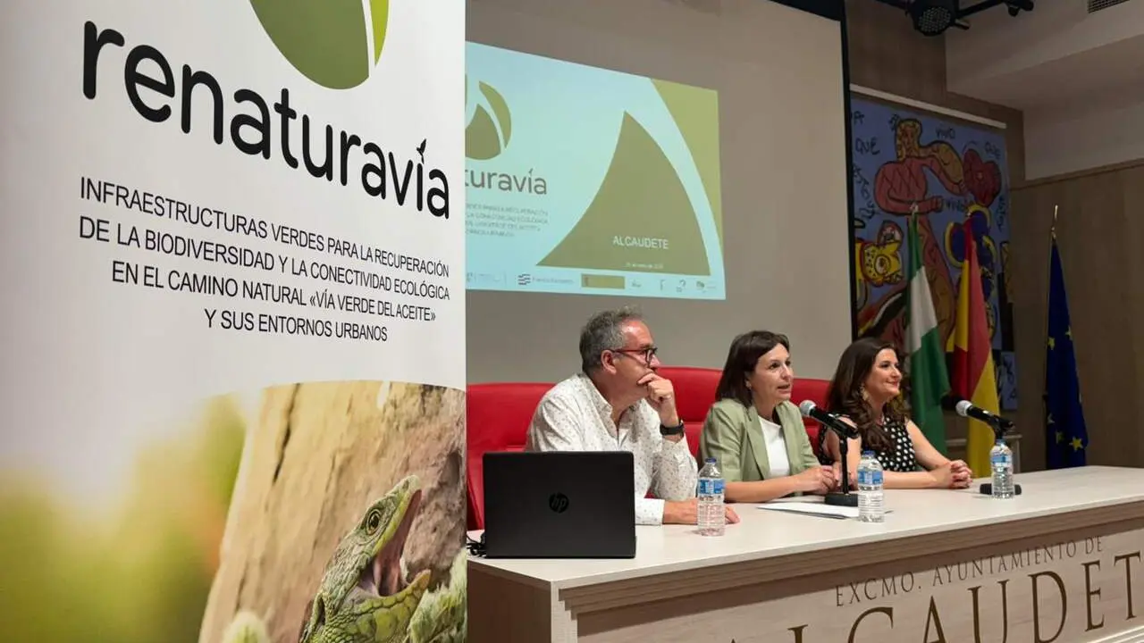 Presentado Renaturav&iacute;a, el proyecto que impulsar&aacute; la biodiversidad en la V&iacute;a Verde del Aceite.