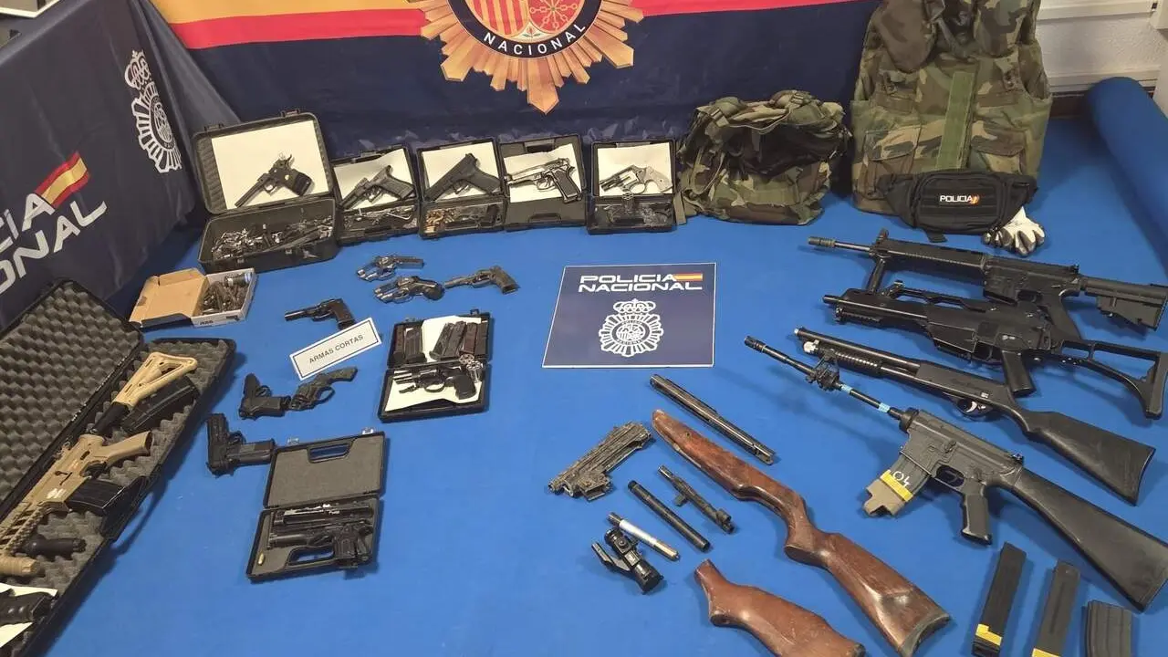 Armas intervenidas | Polic&iacute;a Nacional