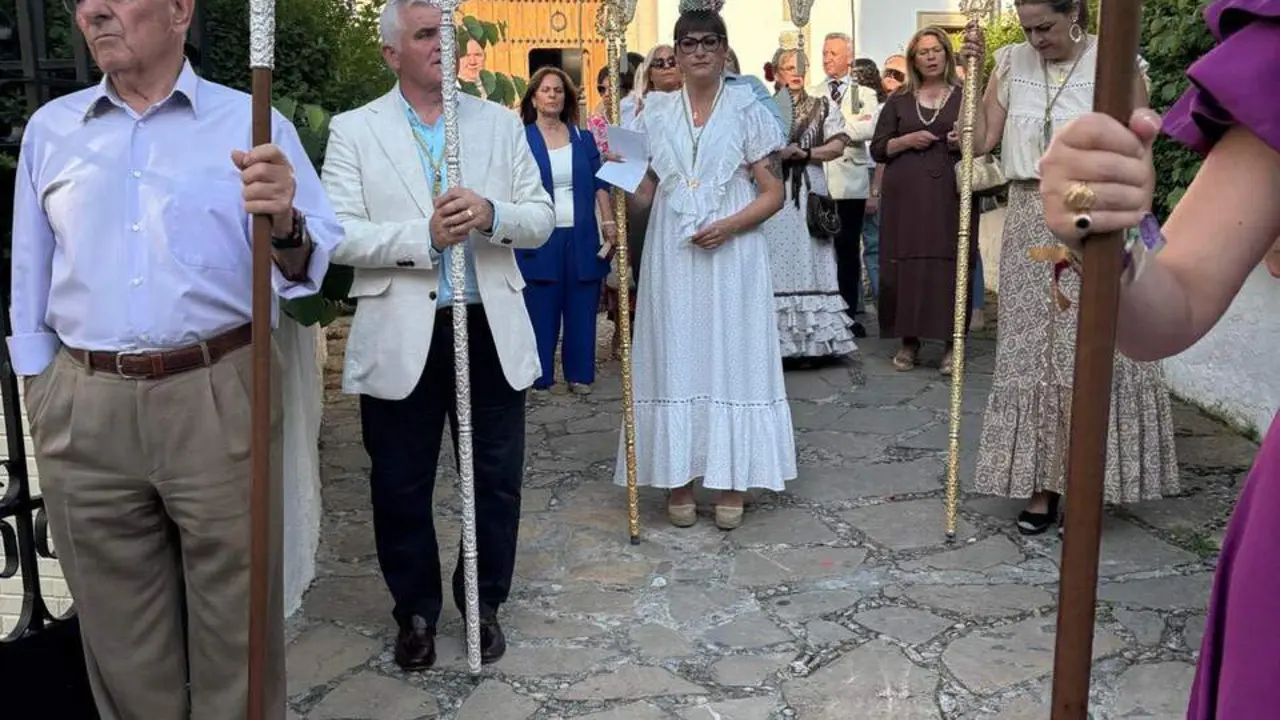 La Hermandad del Roc&iacute;o de Castillo de Locub&iacute;n cierra la romer&iacute;a con la misa de acci&oacute;n de gracias.