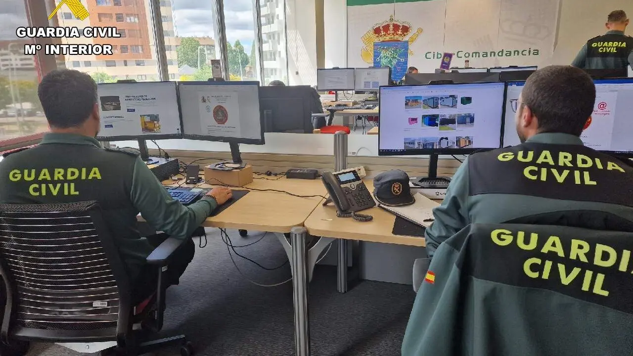 Un detenido en La Carolina por una operaci&oacute;n contra una estafa. - Foto: Guardia Civil