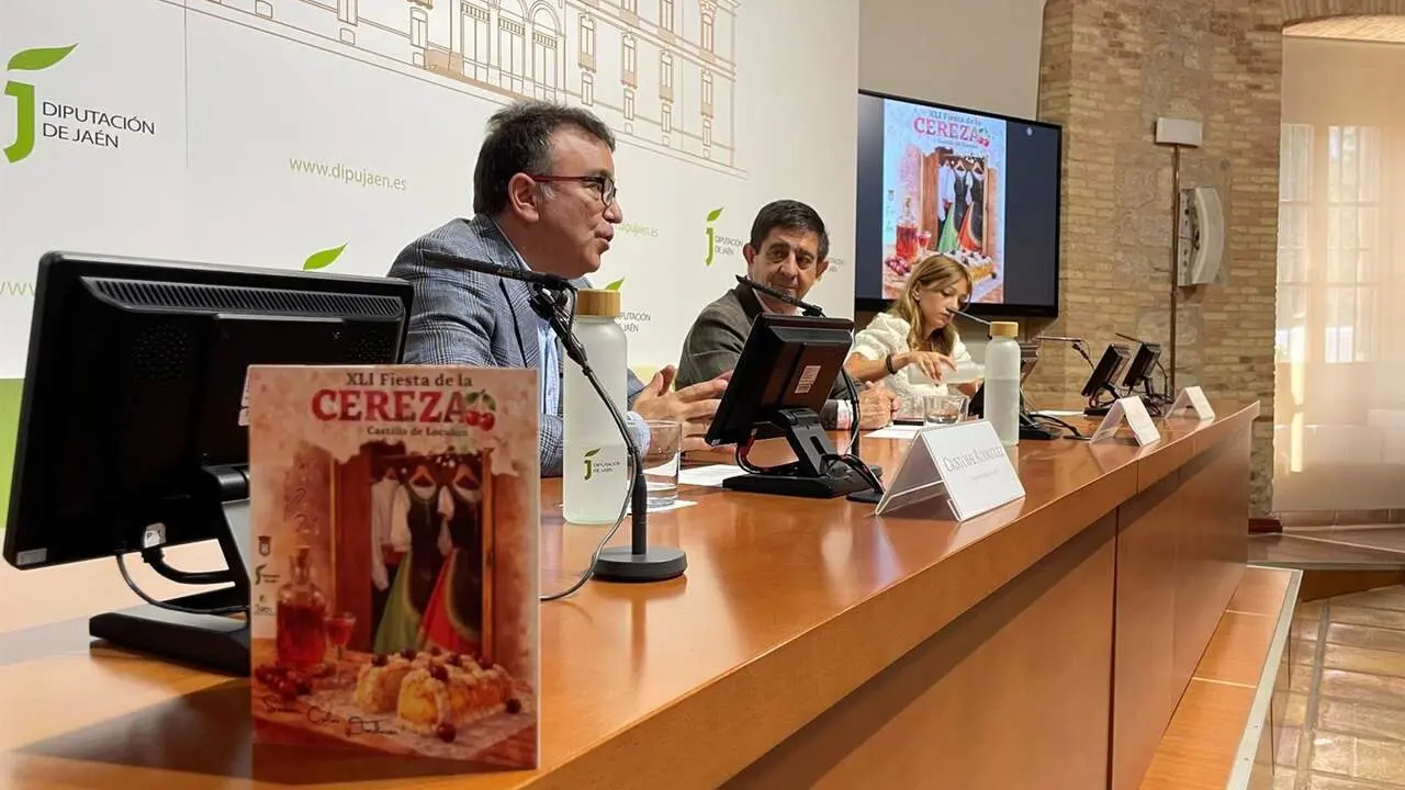 Presentaci&oacute;n de la Fiesta de la Cereza de 2026. - Foto: Diputaci&oacute;n.