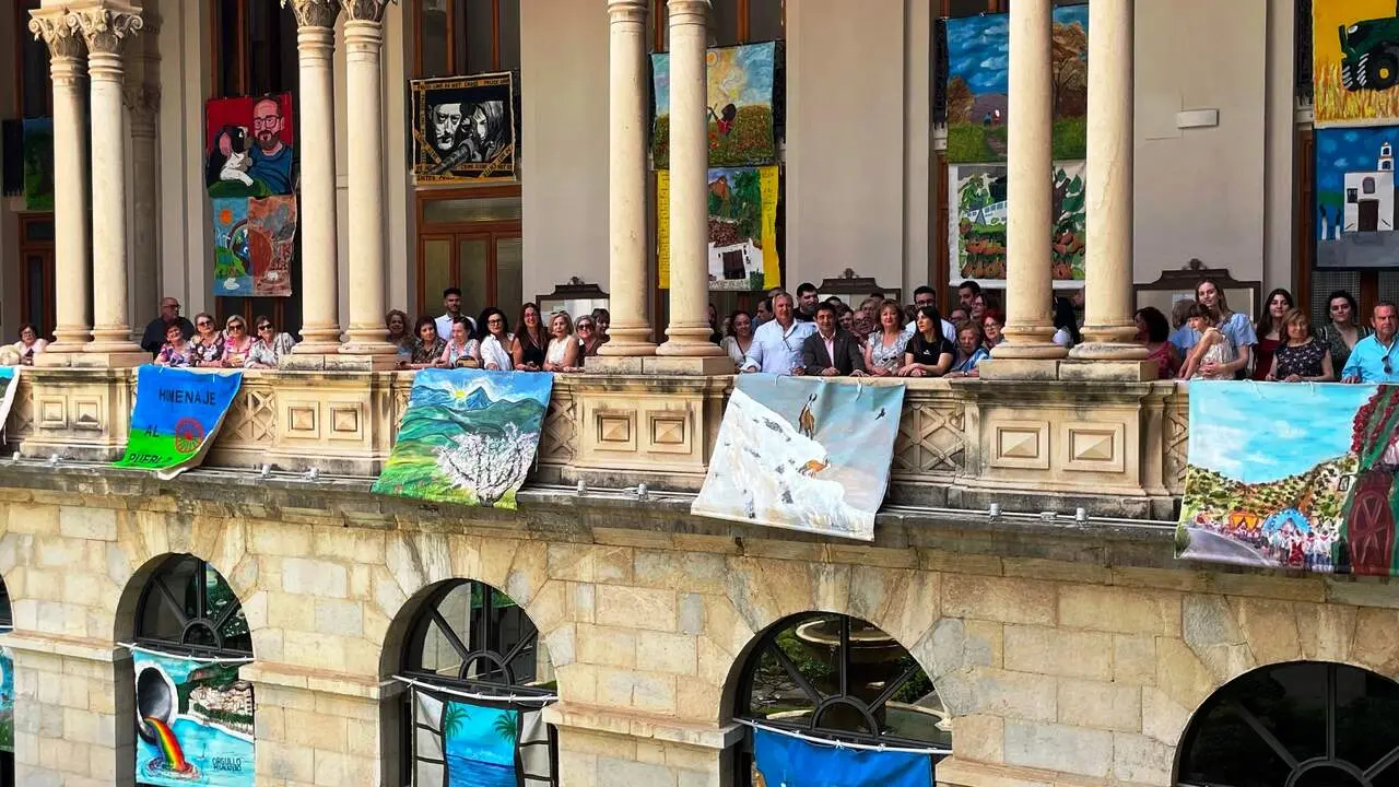 Inauguraci&oacute;n de la sexta edici&oacute;n de la exposici&oacute;n Balc&oacute;n&Arte M&aacute;gina. Foto: Diputaci&oacute;n de Ja&eacute;n.