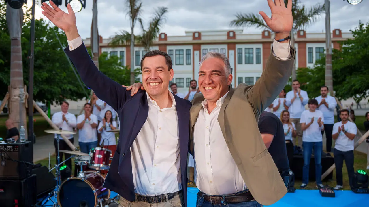 Moreno y Bendodo. | Europa Press.
