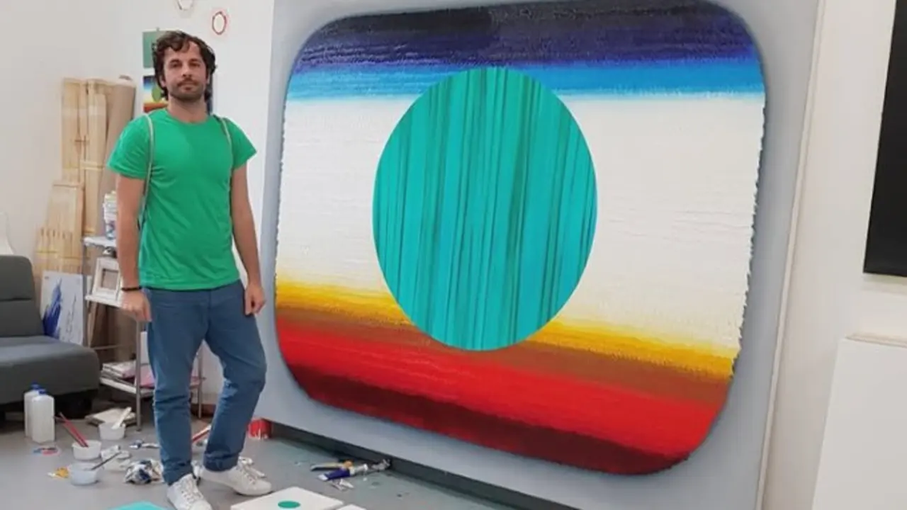 El pintor gaditano Alejandro Botubol. / VIVA