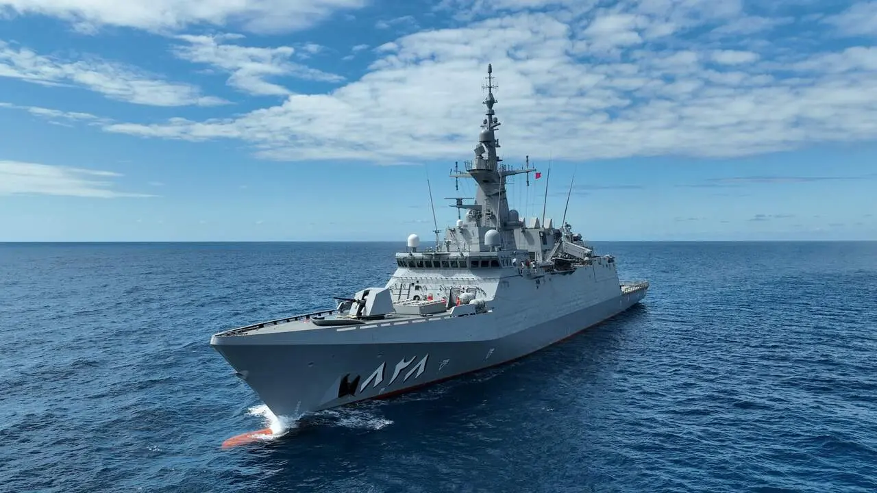Una de las corbetas construida en Navantia. | Navantia.