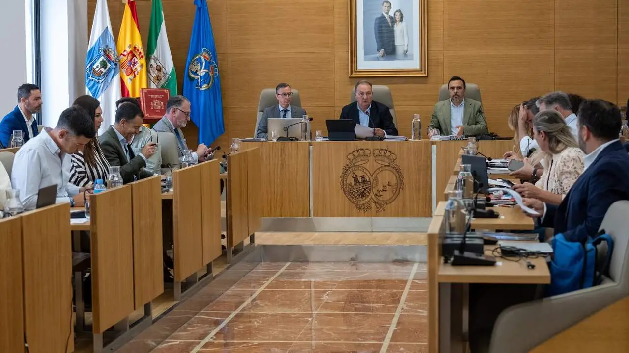 Pleno de la Diputaci&oacute;n de Huelva celebrado este mi&eacute;rcoles. | Diputaci&oacute;n.