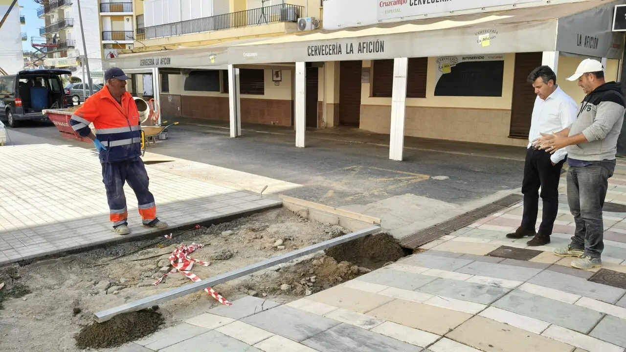 Obras en La Antilla. | Ayto. Lepe.