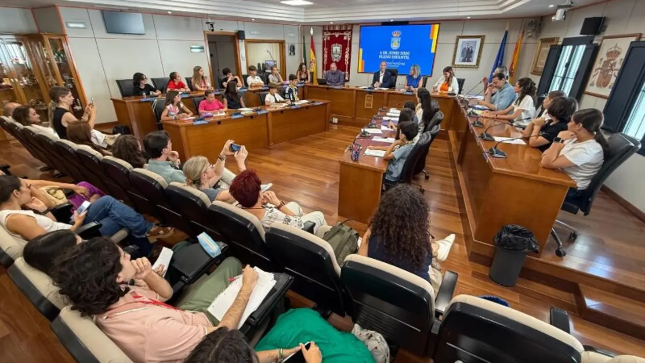 Un momento de la celebraci&oacute;n del pleno. |Redacci&oacute;n