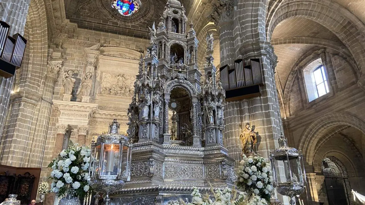 La Custodia del Corpus de la Catedral de Jerez. | Viva Jerez.