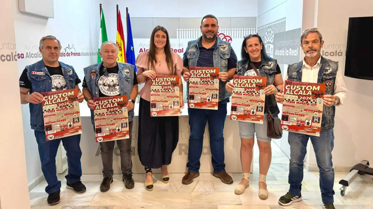 Presentaci&oacute;n de la VII Quedada Motera, este jueves.