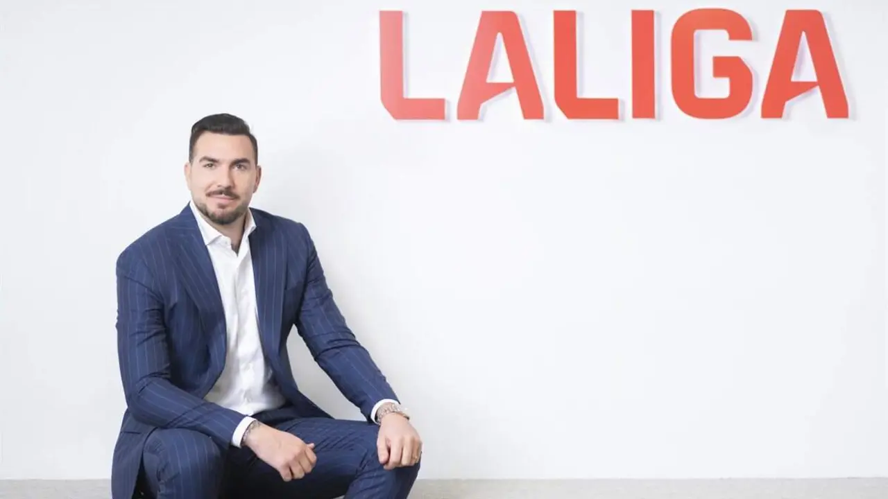  El exfutbolista Roberto Jim&eacute;nez, responsable de la Oficina del Jugador de LaLiga.<br>- PABLO G&Oacute;MEZ TRIBELLO - Archivo 