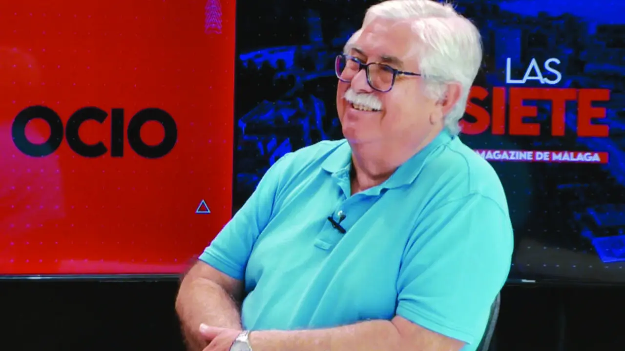 Diego Ceano en el programa Las Siete./7 TV M&aacute;laga.