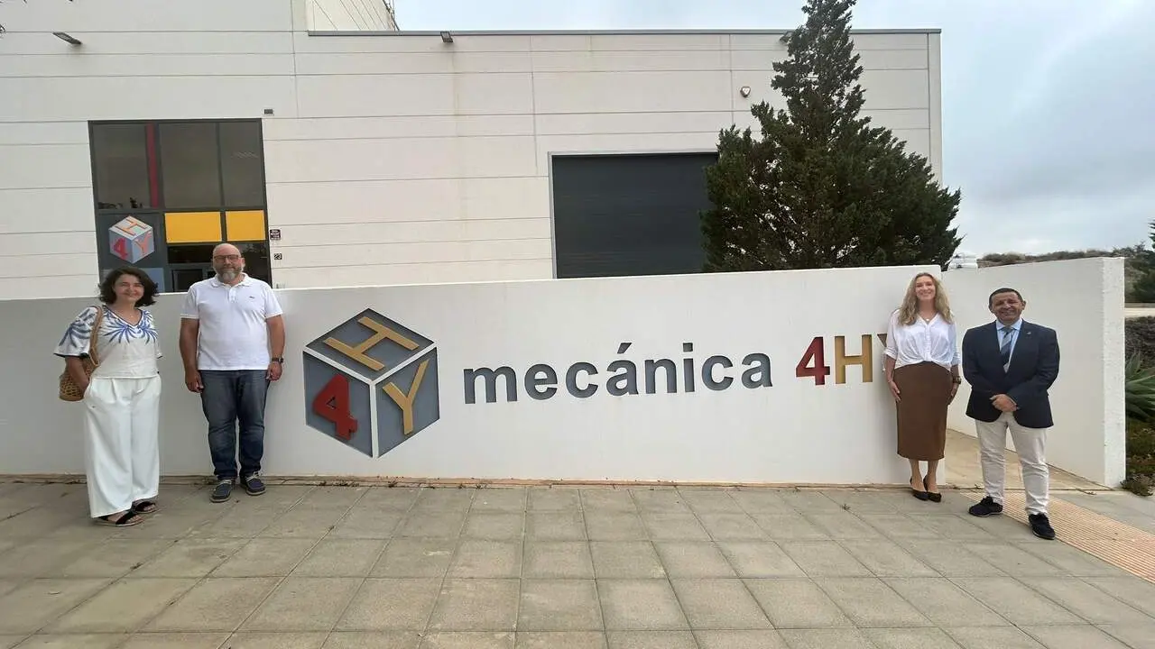 Visita a las instalaciones de Mec&aacute;nica 4HY en el Parque Cient&iacute;fico-Tecnol&oacute;gico de Almer&iacute;a. | Europa Press.