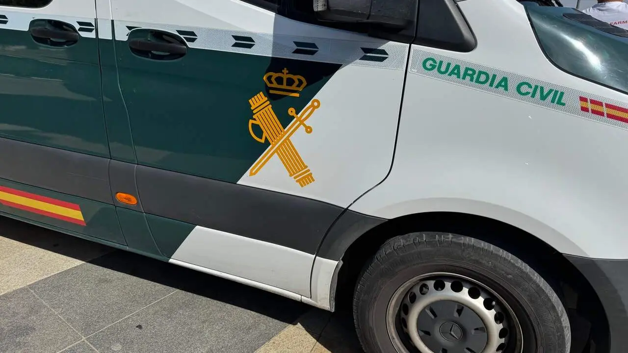 Veh&iacute;culo de la Guardia Civil- Foto: Fran Cano