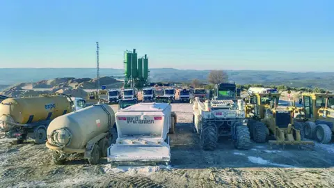 Obras en la A-32 - RADIO &Uacute;BEDA