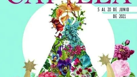 Cartel anunciador de las Fiestas en Honor de la Virgen de la Capilla realizado por Cruz (Kuki Siesto) para la Concejal&iacute;a de Cultura del Ayuntamiento de Ja&eacute;n.  - VIVA JA&Eacute;N