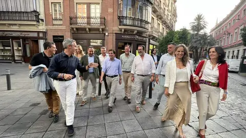 Sol Cruz-Guzm&aacute;n, en un acto de campa&ntilde;a en Sevilla.  - PP